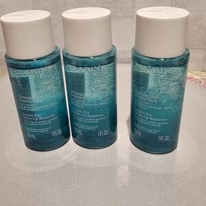 Clarins 3pcs: Instant Eye Makeup Removal 30ml each
